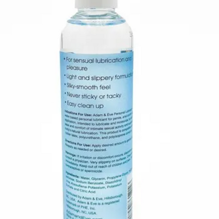Adam & Eve Personal Water-Based Lubricant 8 oz.