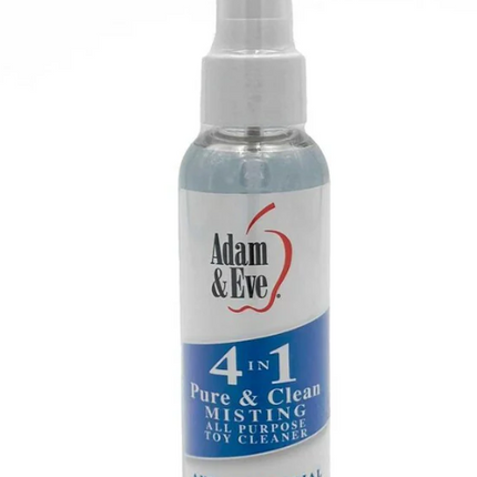 Adam & Eve 4 in 1 Pure & Clean Misting Toy Cleaner 4 oz.