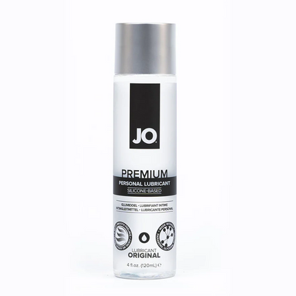 JO Premium Original Silicone-Based Lubricant 4 oz.