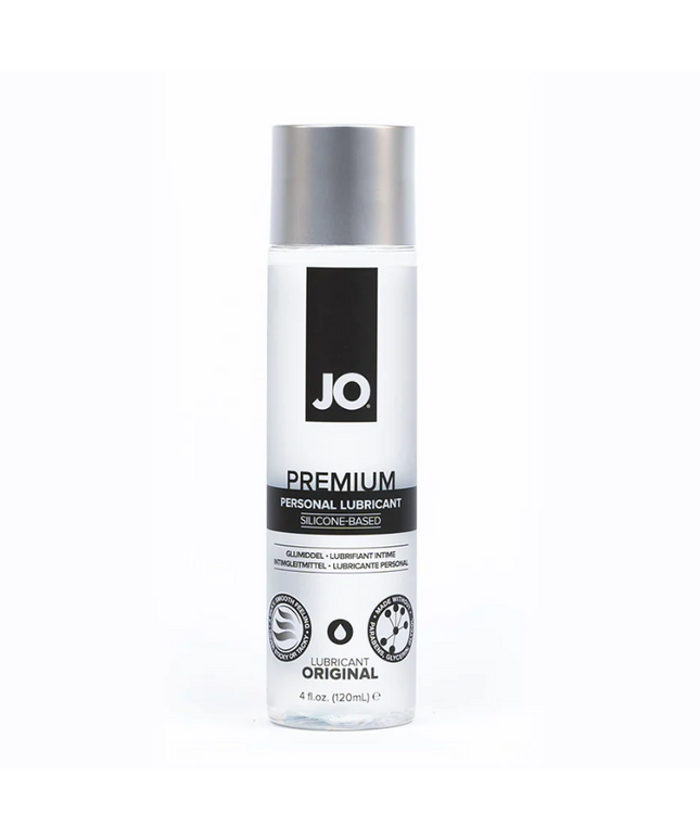 JO Premium Original Silicone-Based Lubricant 4 oz.