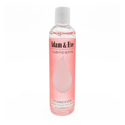 Adam & Eve Forbidden Water-Based Anal Lubricant 8 oz.