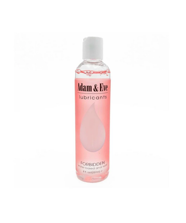 Adam & Eve Forbidden Water-Based Anal Lubricant 8 oz.