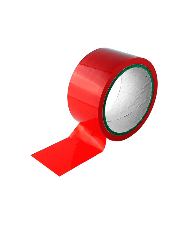 Prowler Bondage Tape Restraints Red 20m