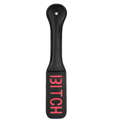 Ouch! 'Bitch' Paddle Black