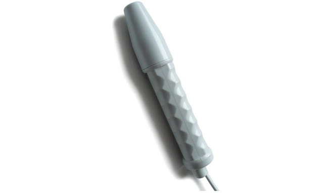 KinkLab Neon Wand Electrosex Kit (White handle/Red Elec)