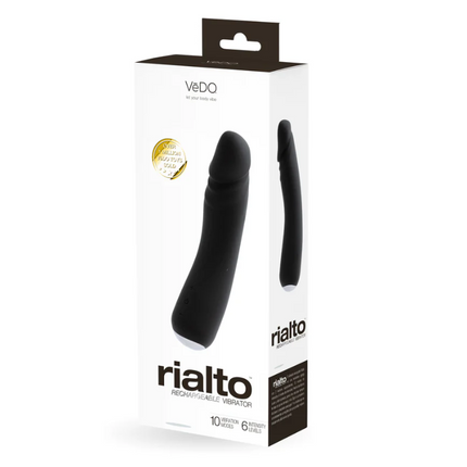Vedo Rialto Rechargeable Vibe Black Pearl