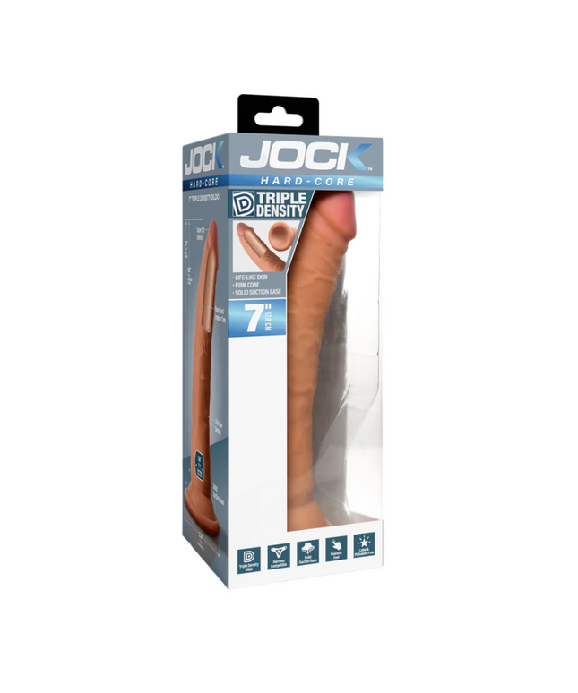 Jock Hard-Core Triple Density Dildo 7 in Medium