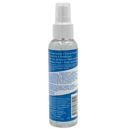 Adam & Eve 4 in 1 Pure & Clean Misting Toy Cleaner 4 oz.