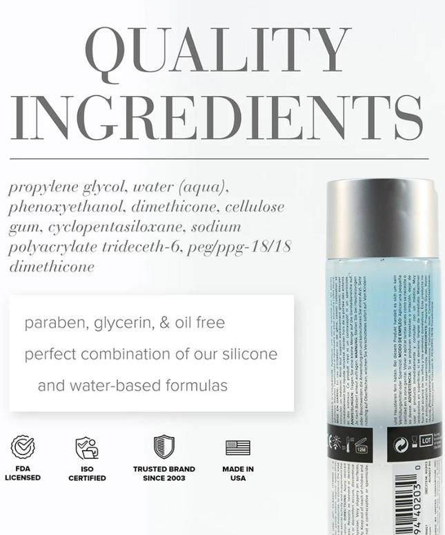 JO Classic Hybrid Lubricant 8 oz.