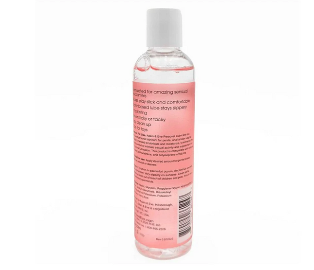 Adam & Eve Forbidden Water-Based Anal Lubricant 8 oz.