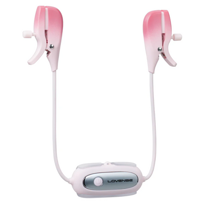 Lovense Gemini Bluetooth Rechargeable Vibrating Nipple Clamps
