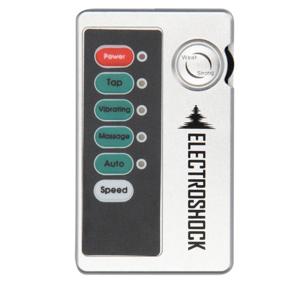 ElectroShock Remote-Controlled E-Stimulation Nipple Suckers White