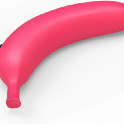 Love to Love Oh Oui Silicone Banana Vibrator Pink