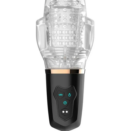 Adam & Eve Adam's Gawk Gawk 2.0 Sucking & Vibrating Sleeve