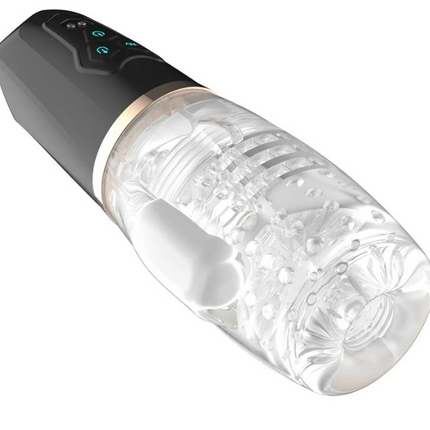 Adam & Eve Adam's Gawk Gawk 2.0 Sucking & Vibrating Sleeve