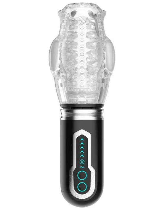 Adam & Eve Adam's Gawk Gawk 3.0 Thrusting Rotating & Vibrating Sleeve