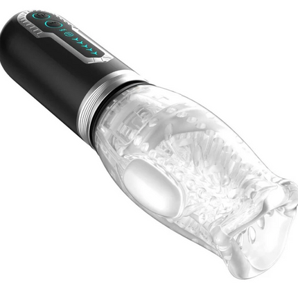 Adam & Eve Adam's Gawk Gawk 3.0 Thrusting Rotating & Vibrating Sleeve