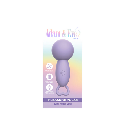Adam & Eve Pleasure Pulse Mini Wand Vibe