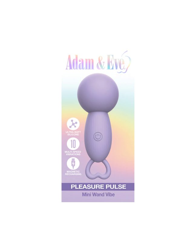 Adam & Eve Pleasure Pulse Mini Wand Vibe
